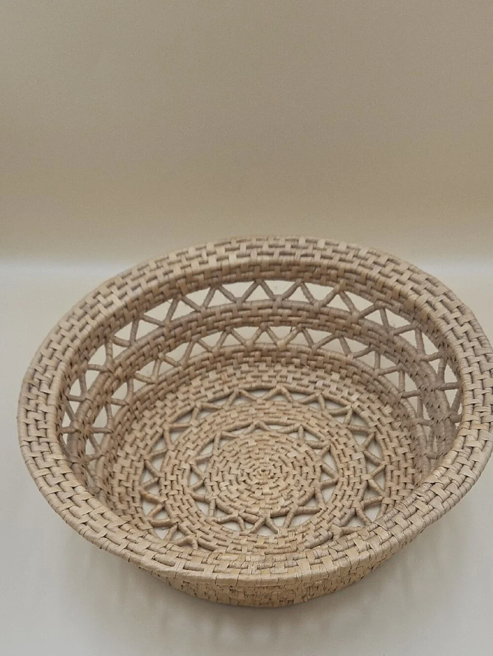 Natural Woven Decorative Basket